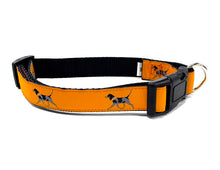 Load image into Gallery viewer, Dog Collar Orange Blue Tick Tennessee
