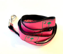Load image into Gallery viewer, Dog Collar Pink Palmetto Tree

