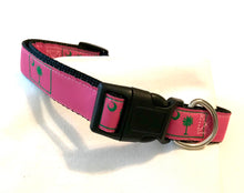 Load image into Gallery viewer, Dog Collar Pink Palmetto Tree
