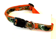 Load image into Gallery viewer, Dog Collar Camo Paw Clemson
